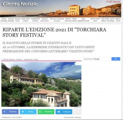 Screenshot 2021-10-14 at 16-25-36 RIPARTE L'EDIZIONE 2021 DI TORCHIARA STORY FESTIVAL - Cilento Notizie