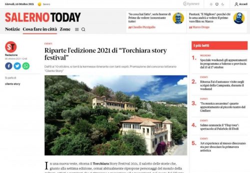 Screenshot 2021-10-14 at 17-21-49 Riparte l'edizione 2021 di “Torchiara story festival”