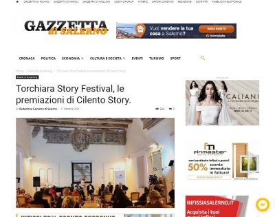 Screenshot 2021-10-14 at 18-09-58 Torchiara Story Festival, le premiazioni di Cilento Story — Gazzetta di Salerno